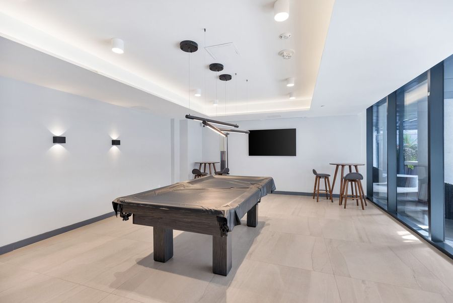 Billiards room
